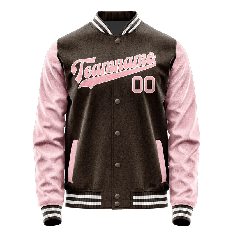 Maßgeschneidertes Braun Rosa Jacke JA0101210118B31821