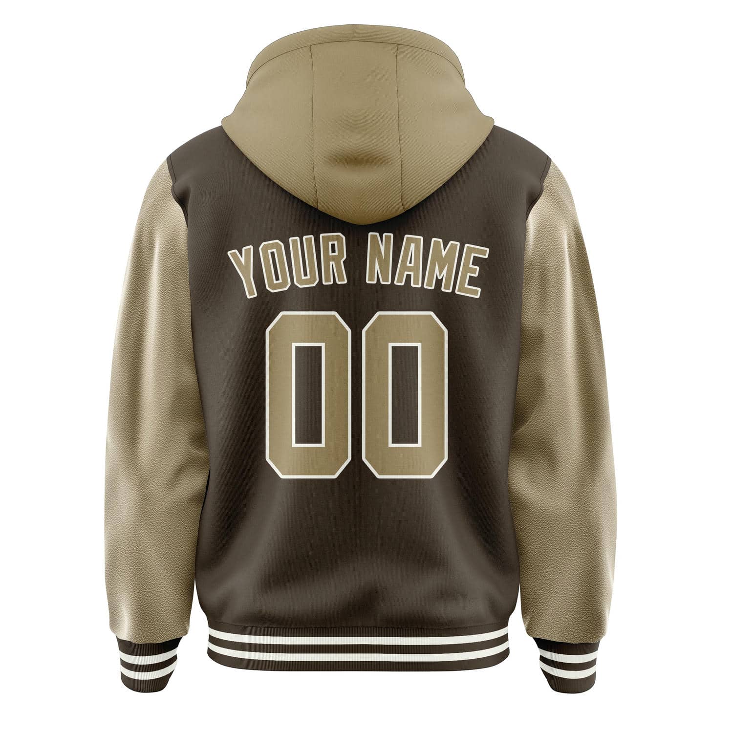 Maßgeschneidertes Braun Hellkhaki Jacke