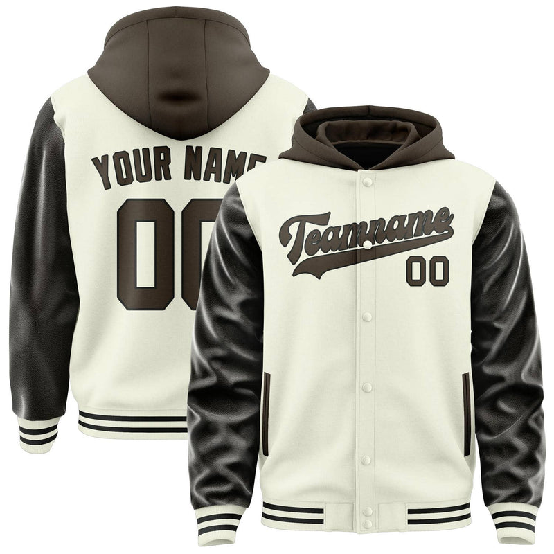 Maßgeschneidertes Beige Braun Jacke JA030301031717010117