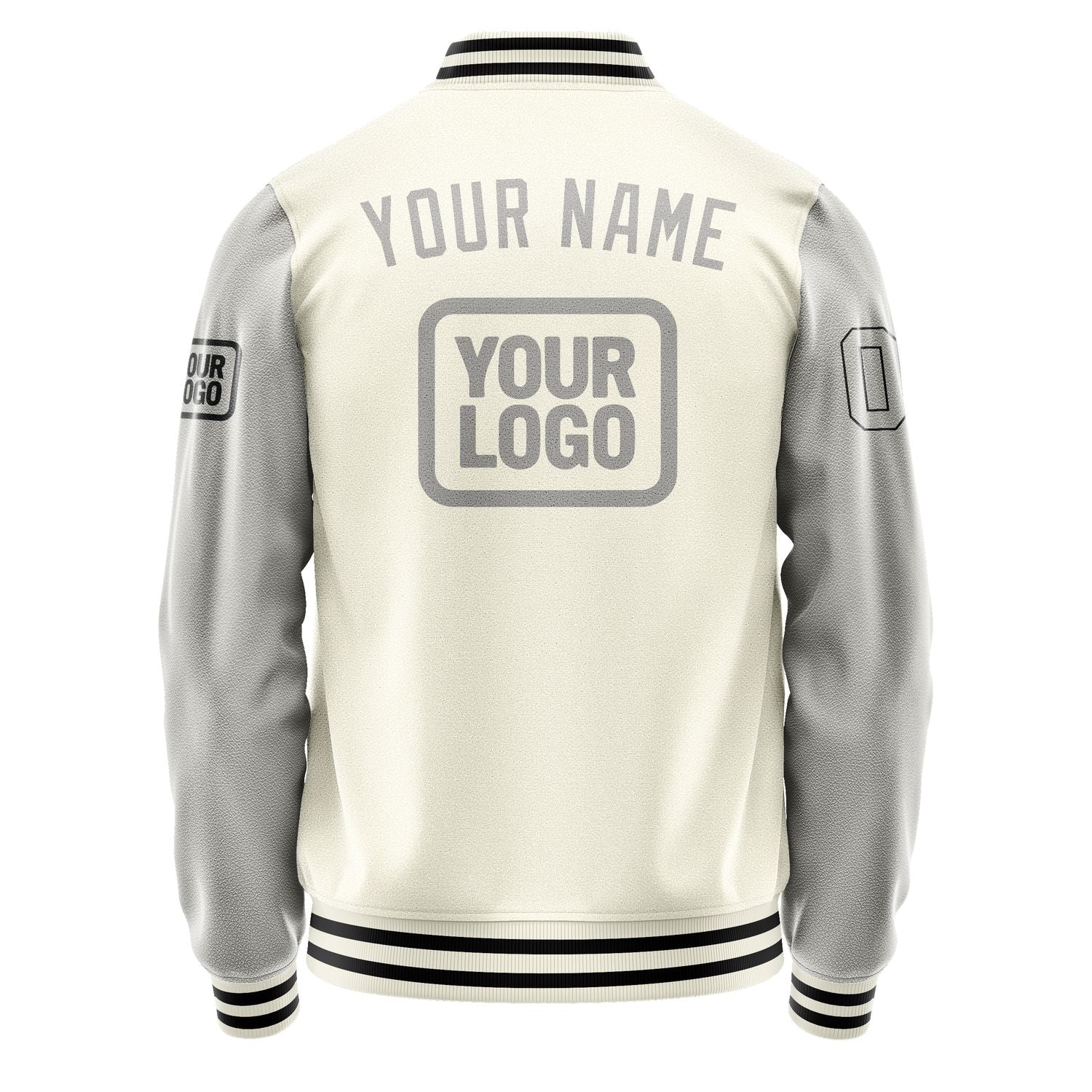 Maßgeschneidertes Beige Grau Jacke JA030304031717040417