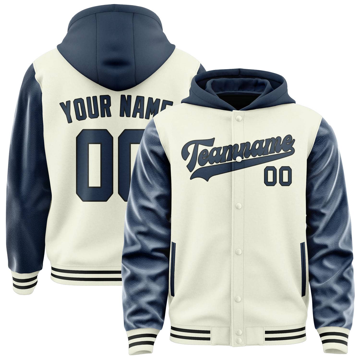 Maßgeschneidertes Beige Marineblau Jacke JA030310031717101017