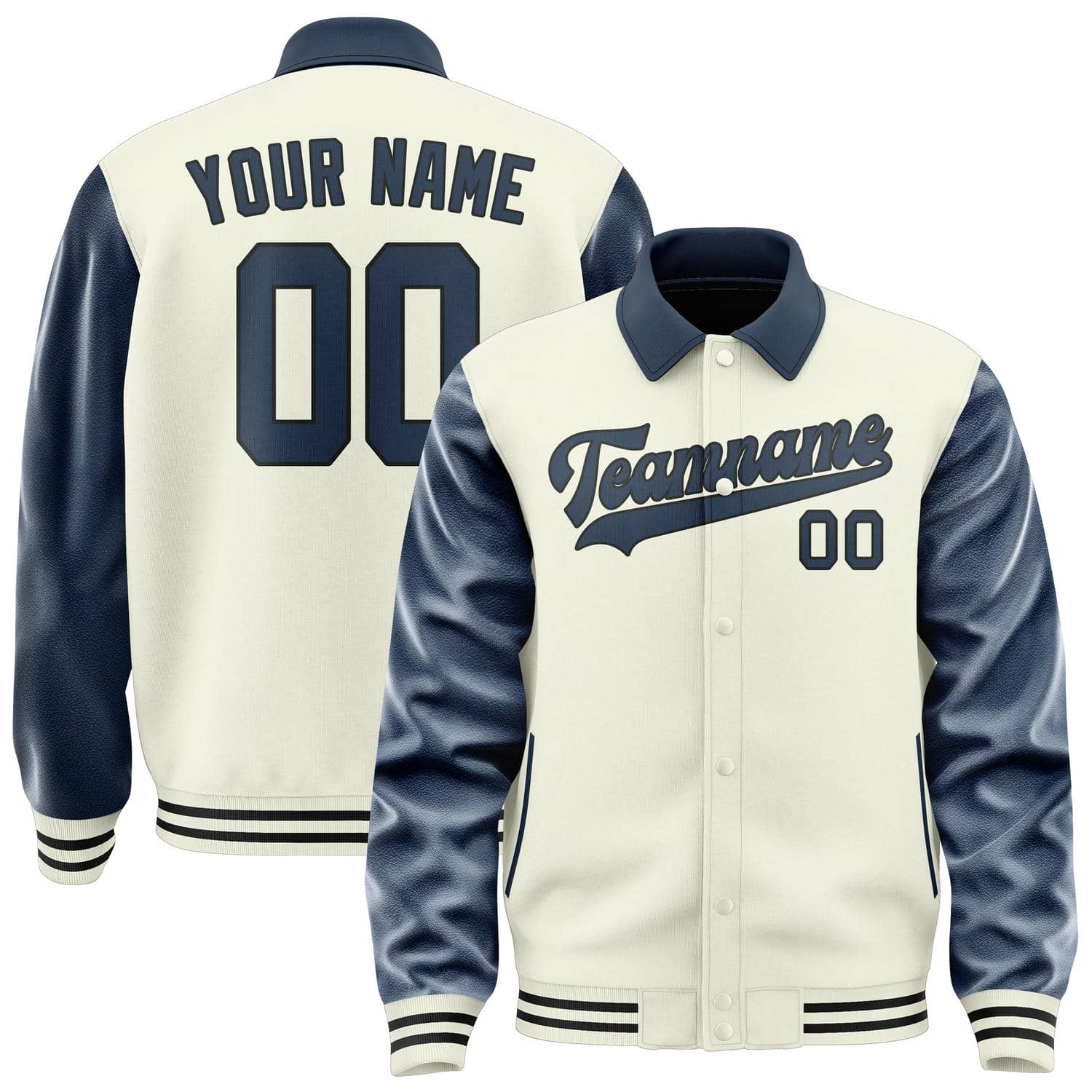 Maßgeschneidertes Beige Marineblau Jacke JA030310031717101017