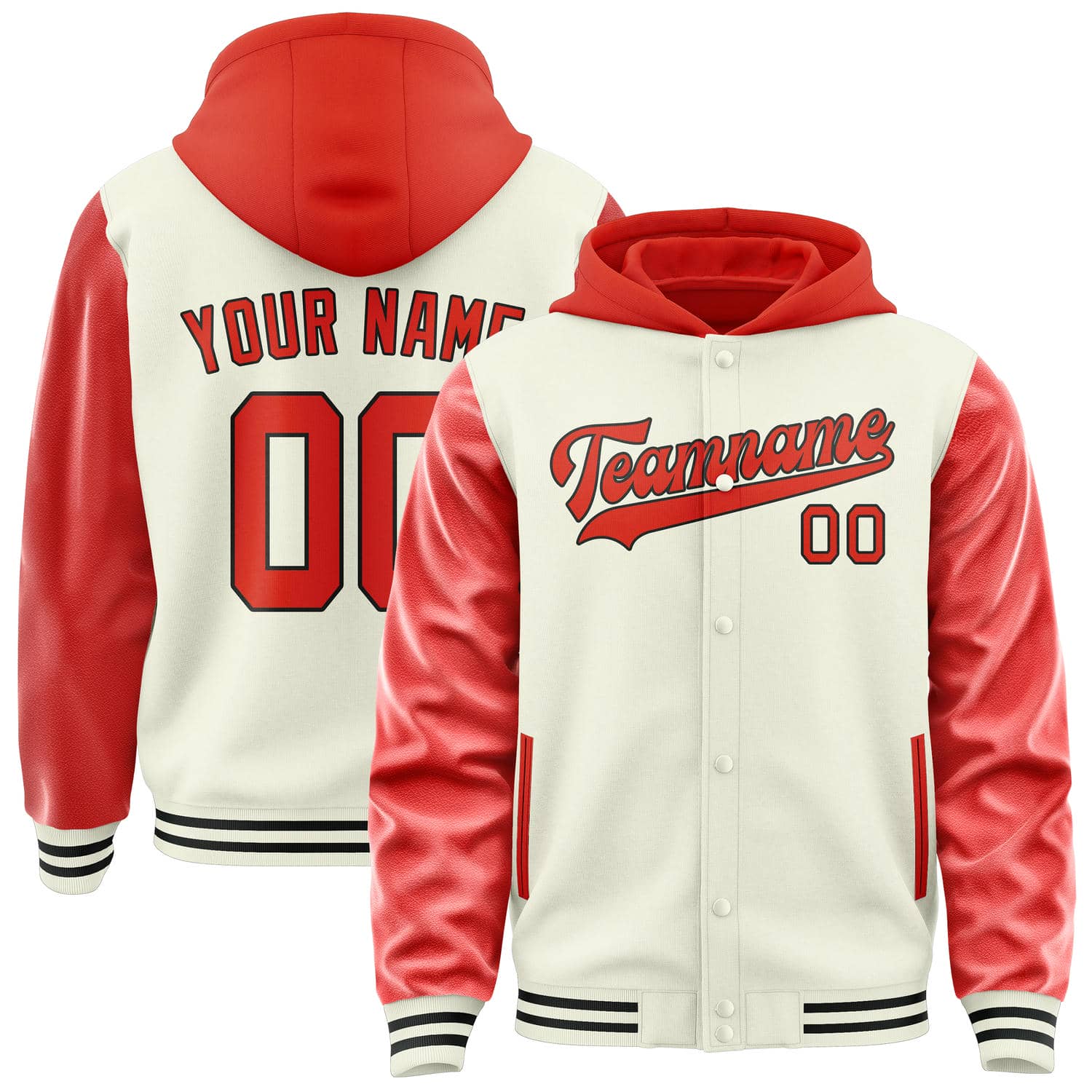 Maßgeschneidertes Beige Orangerot Jacke JA030312031717121217