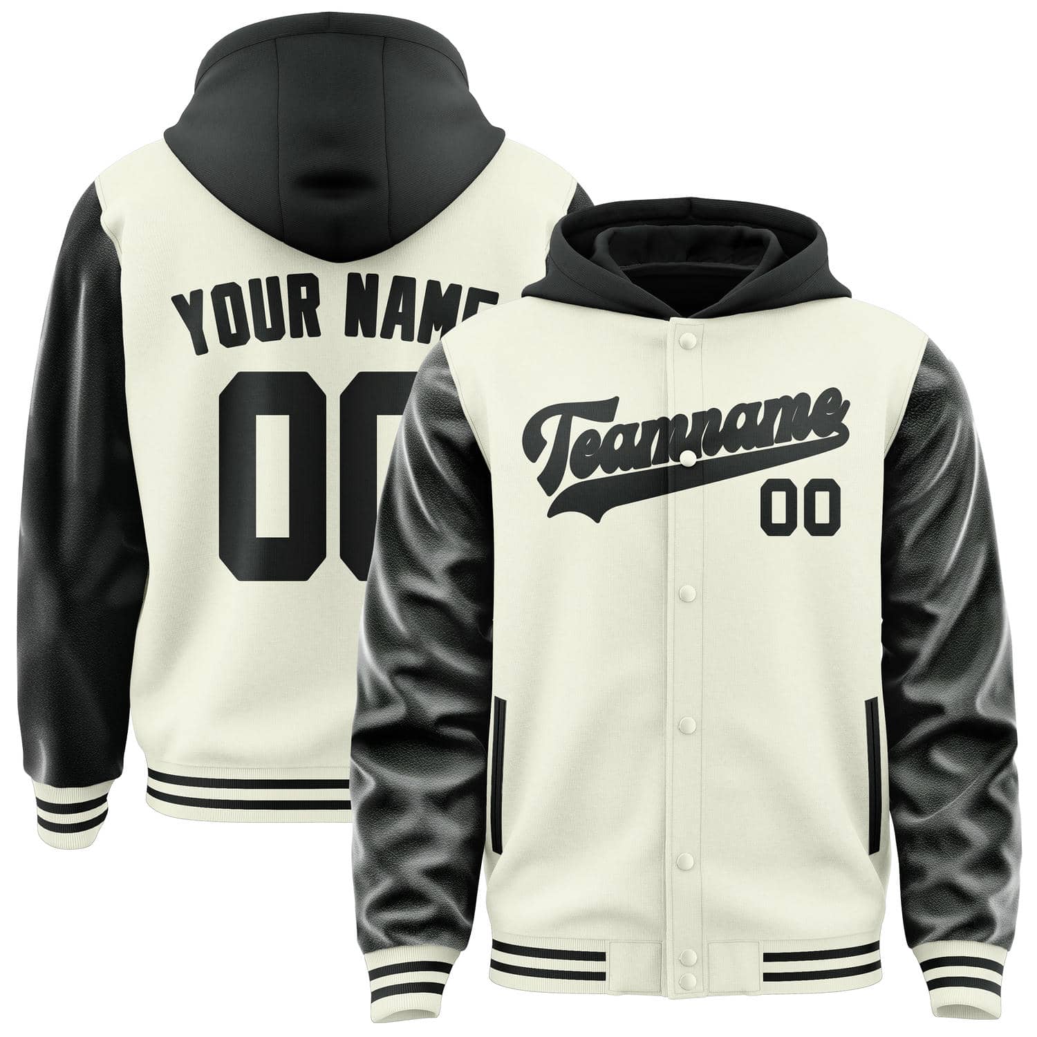 Maßgeschneidertes Beige Schwarz Jacke JA030317031717171717