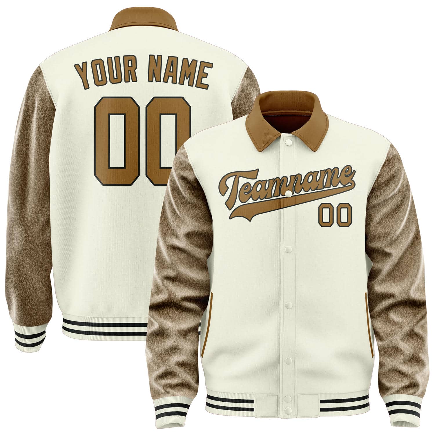 Maßgeschneidertes Beige Khaki Jacke JA030322031717222217