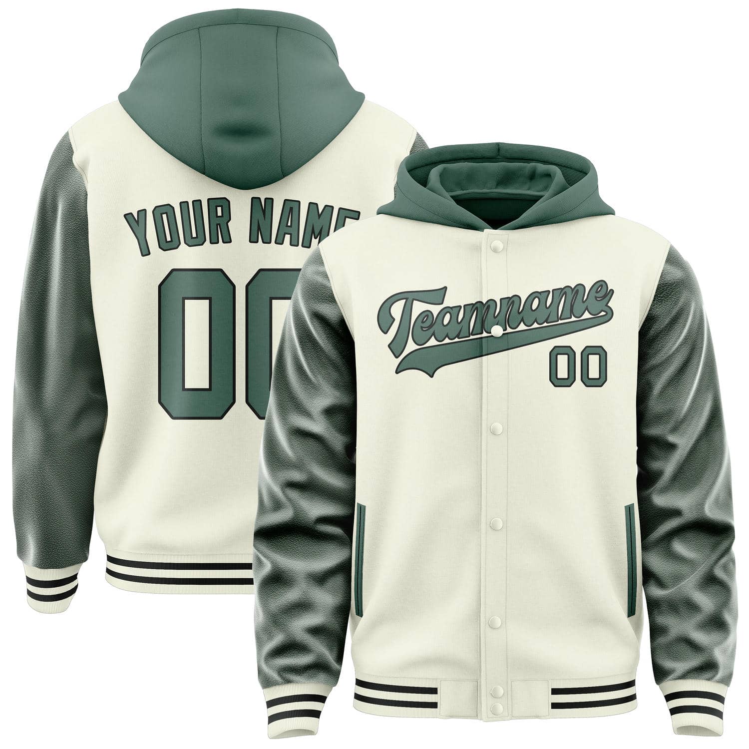 Maßgeschneidertes Beige Blaugrün Jacke JA030327031717272717