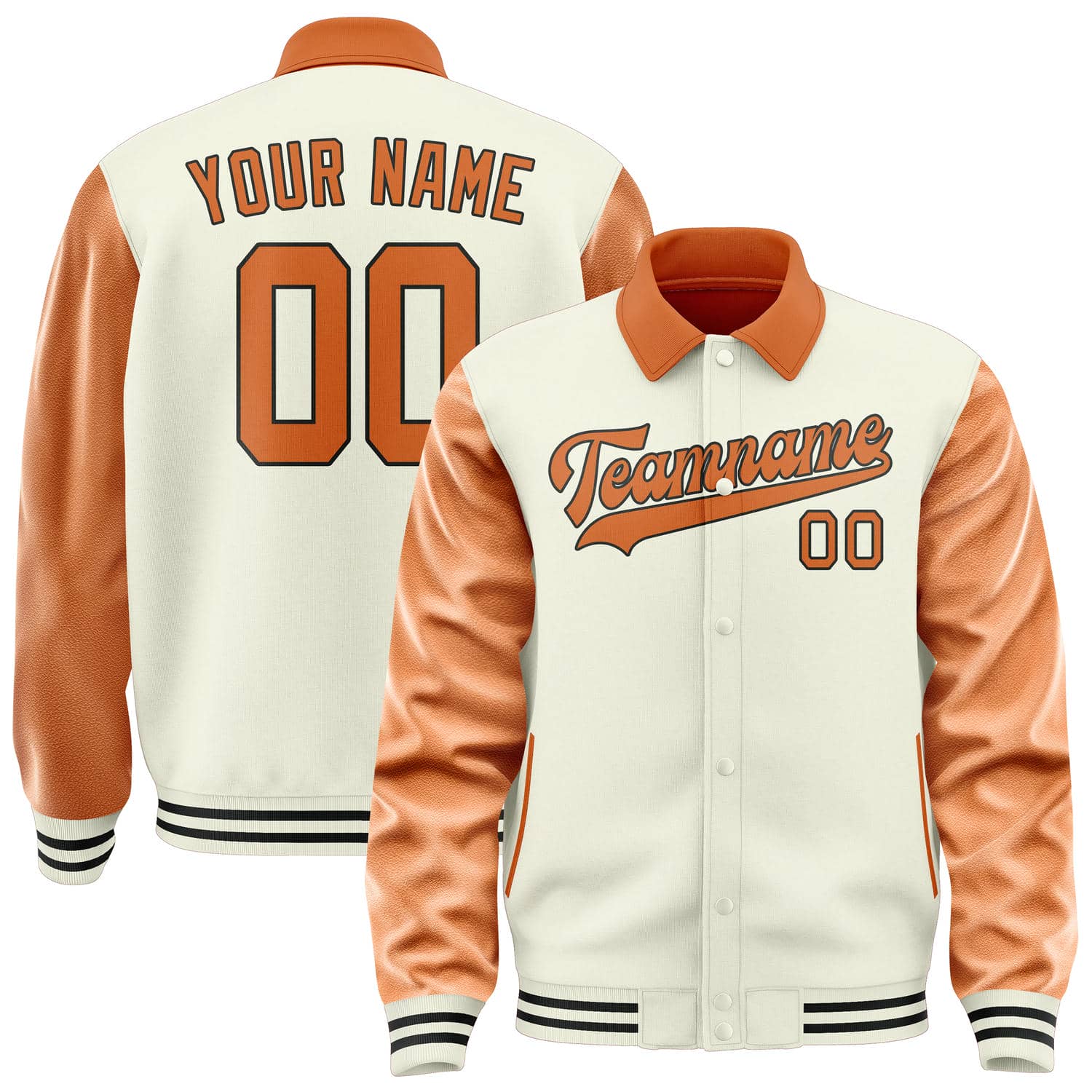 Maßgeschneidertes Beige Orange Jacke JA030328031717282817