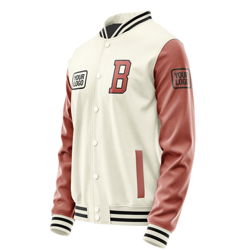 Maßgeschneidertes Beige Kupferrose Jacke JA030329031717292917