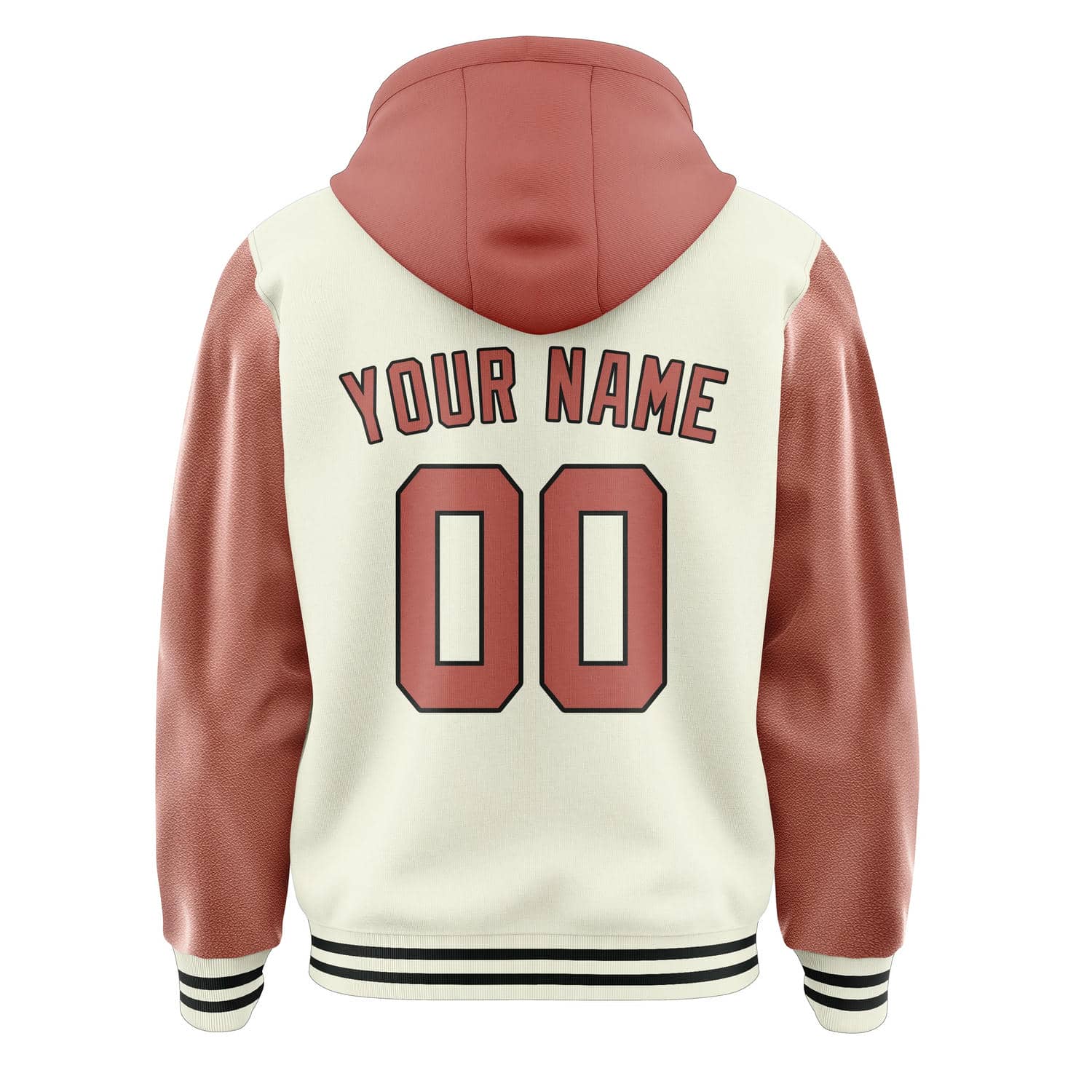 Maßgeschneidertes Beige Kupferrose Jacke