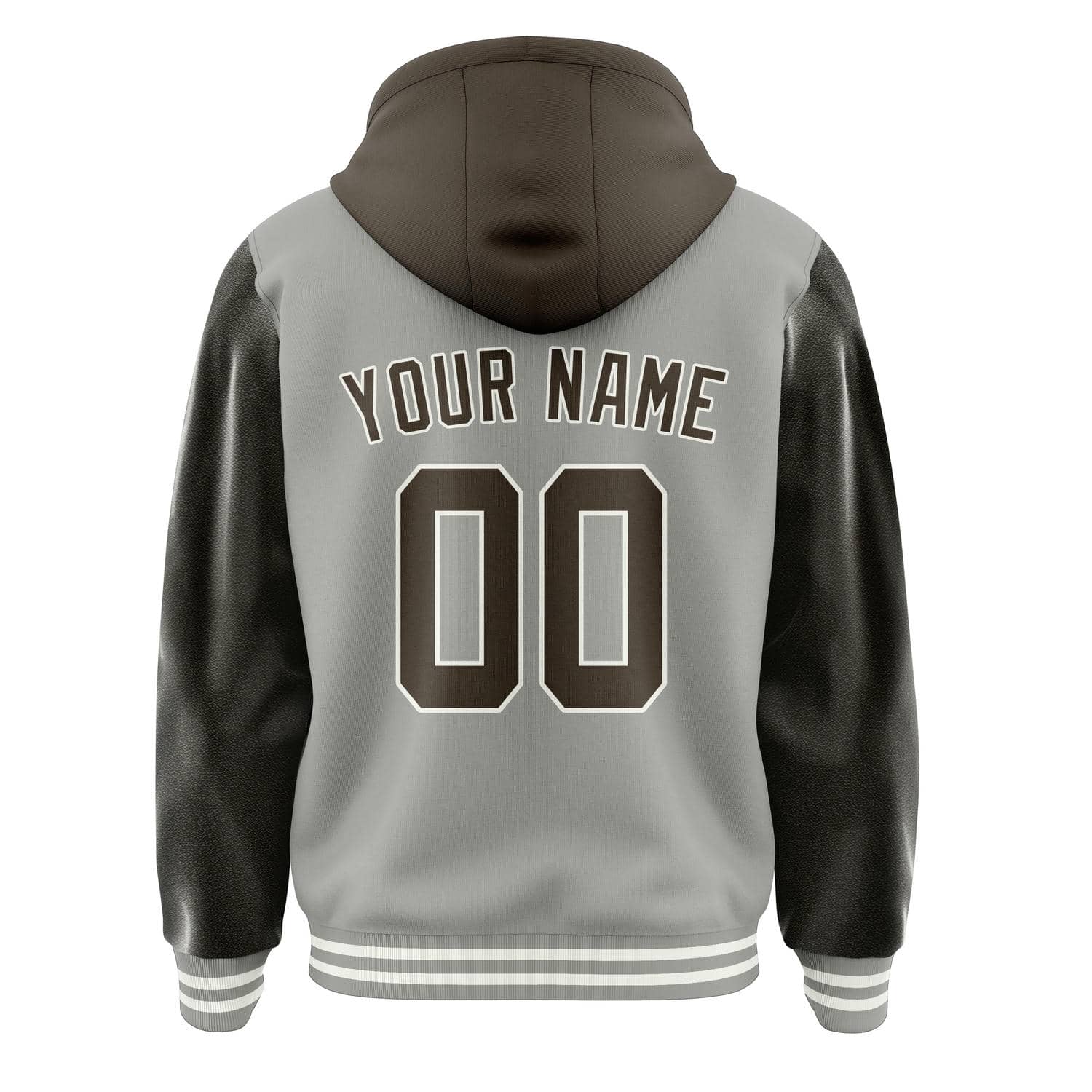 Maßgeschneidertes Grau Braun Jacke