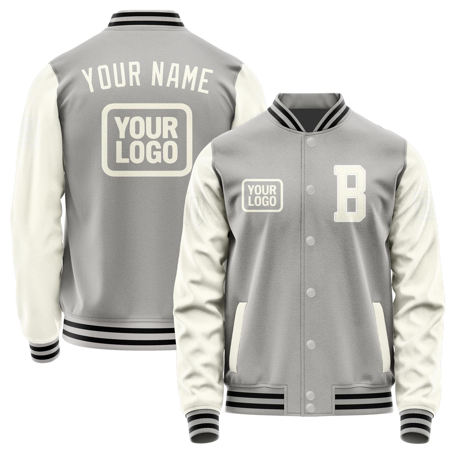 Maßgeschneidertes Grau Beige Jacke JA040403041718030318