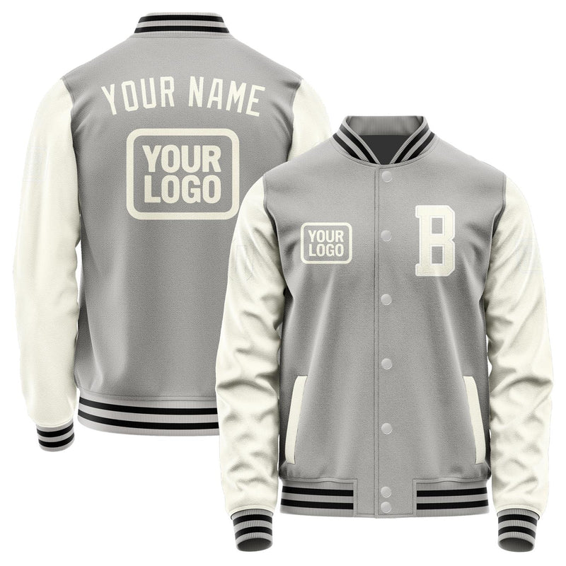 Maßgeschneidertes Grau Beige Jacke JA040403041718030318