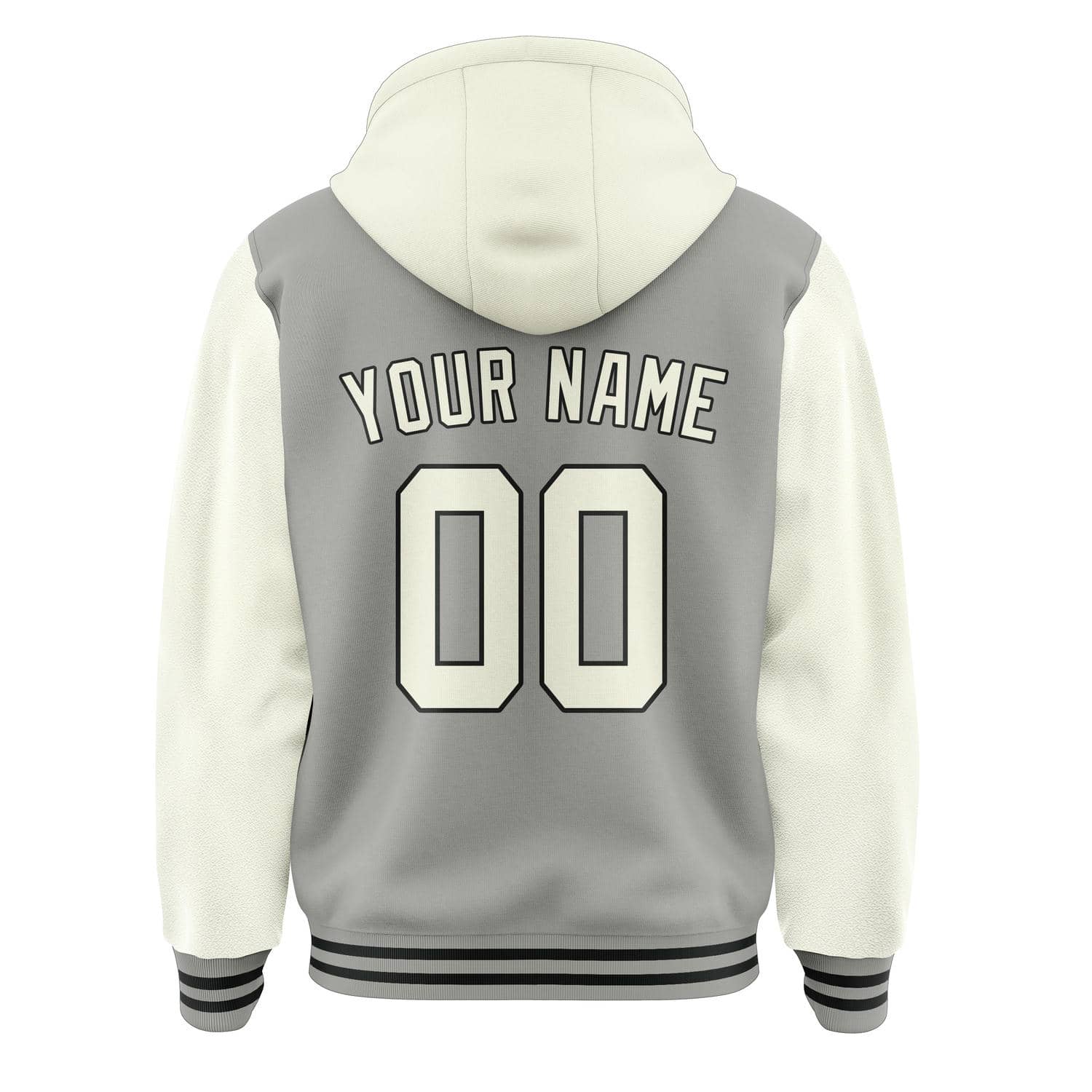 Maßgeschneidertes Grau Beige Jacke