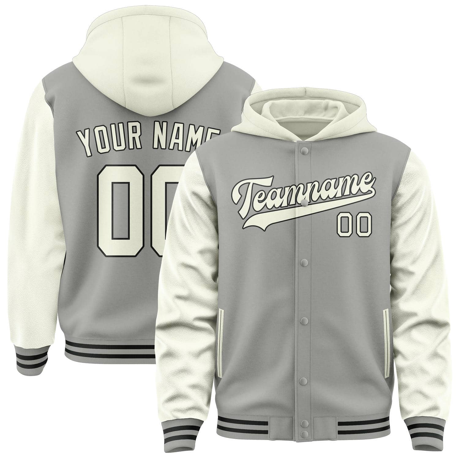 Maßgeschneidertes Grau Beige Jacke JA040403041718030318