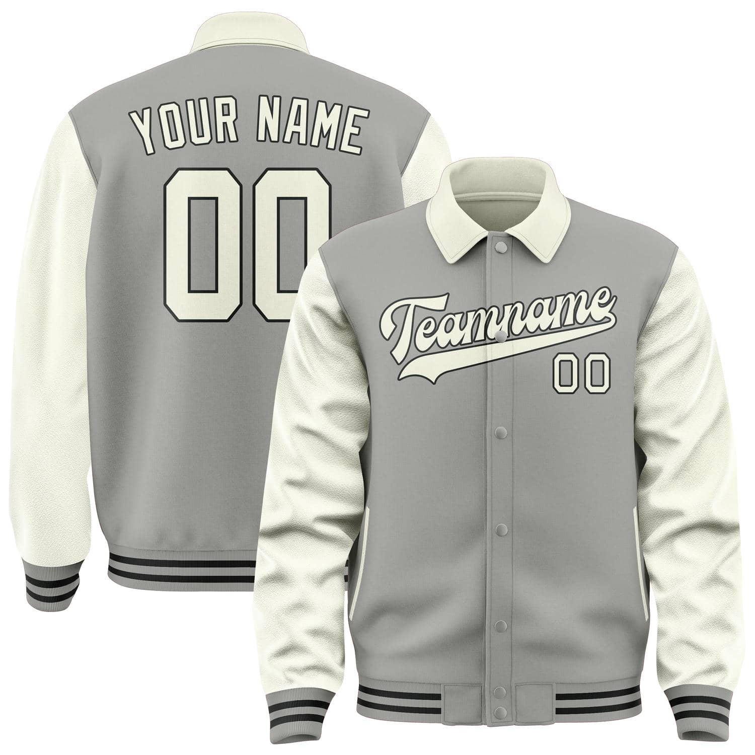 Maßgeschneidertes Grau Beige Jacke JA040403041718030318