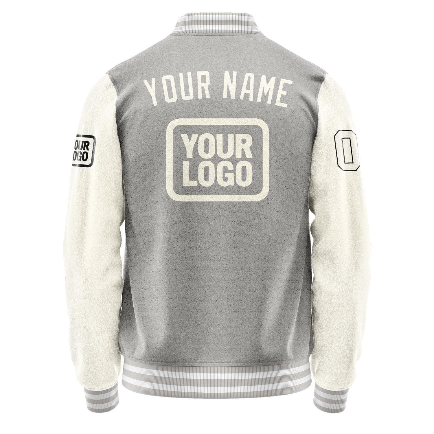 Maßgeschneidertes Grau Beige Jacke JA040403041817030317
