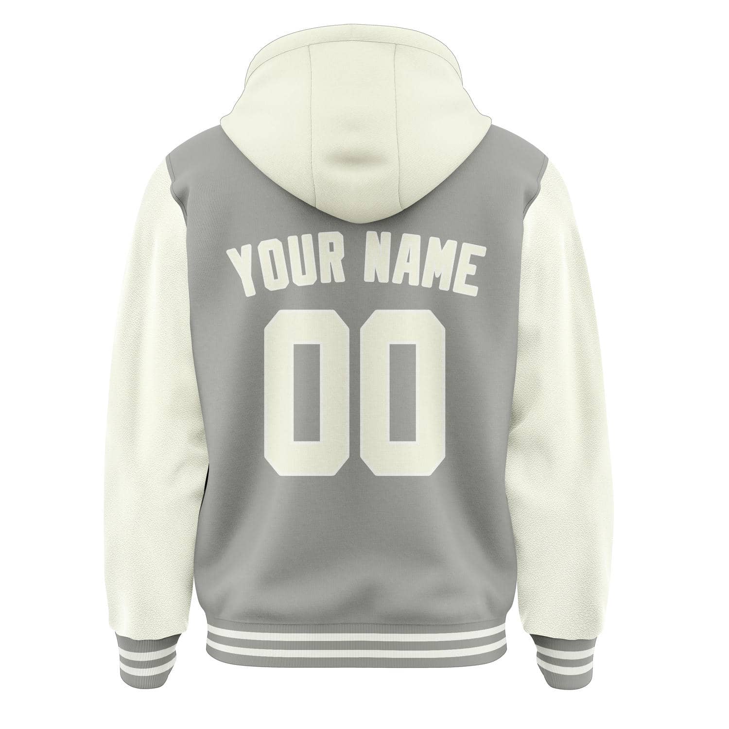 Maßgeschneidertes Grau Beige Jacke