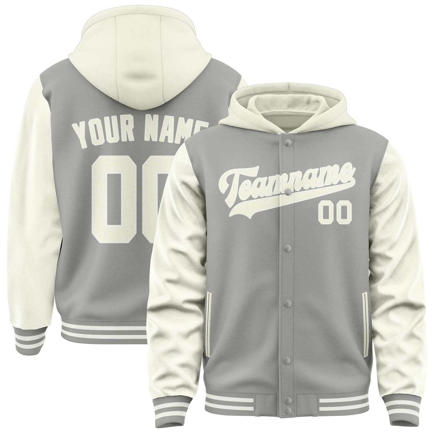 Maßgeschneidertes Grau Beige Jacke JA040403041817030317
