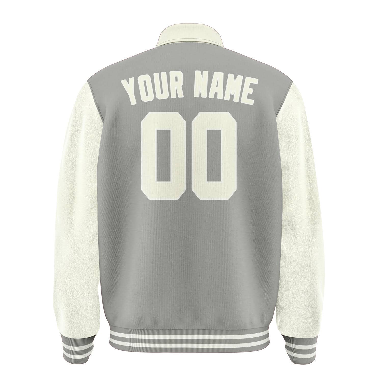 Maßgeschneidertes Grau Beige Jacke