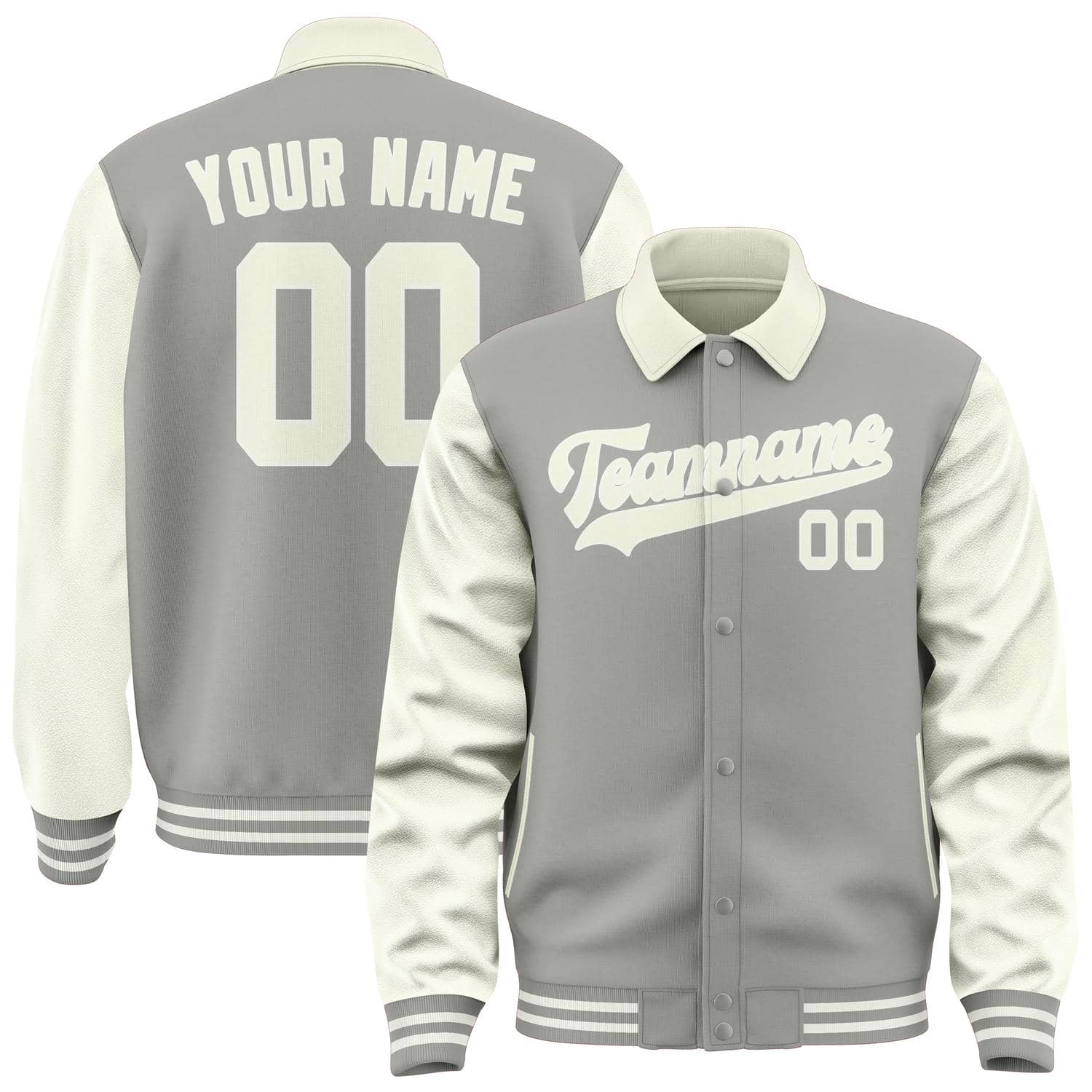 Maßgeschneidertes Grau Beige Jacke JA040403041817030317