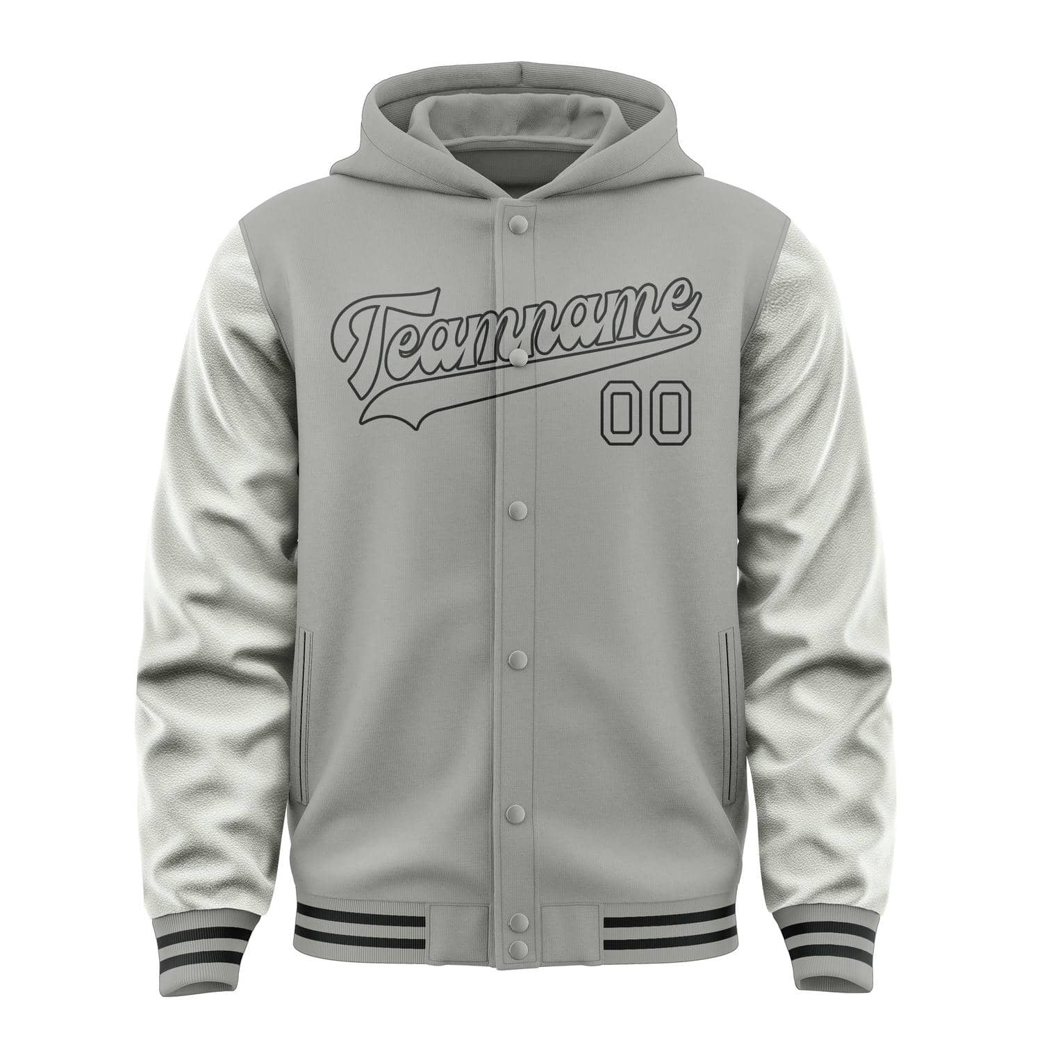 Maßgeschneidertes Grau Grau Jacke