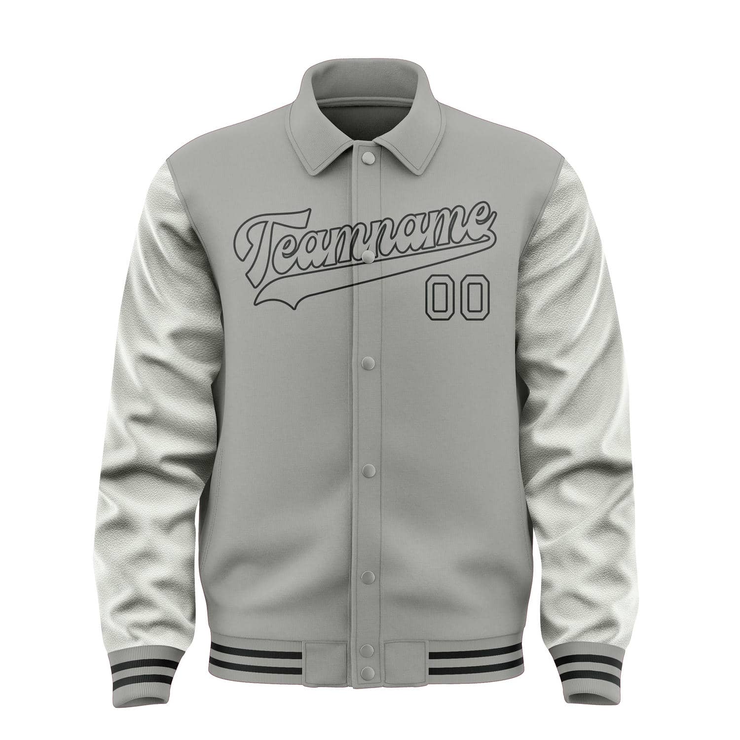 Maßgeschneidertes Grau Grau Jacke