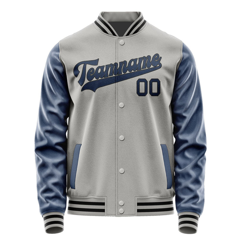 Maßgeschneidertes Grau Marineblau Jacke JA0404100417B31710