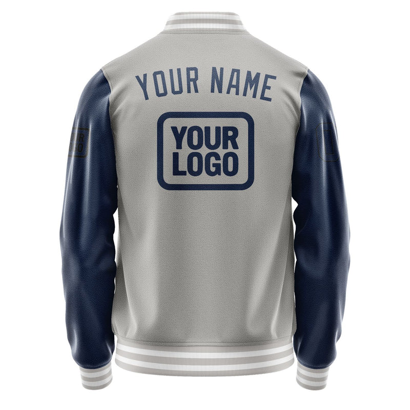 Maßgeschneidertes Grau Marineblau Jacke JA040410041817101017