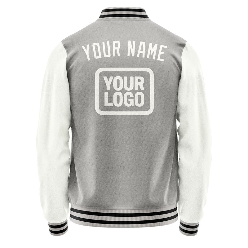 Maßgeschneidertes Grau Weiß Jacke JA040418041718181818