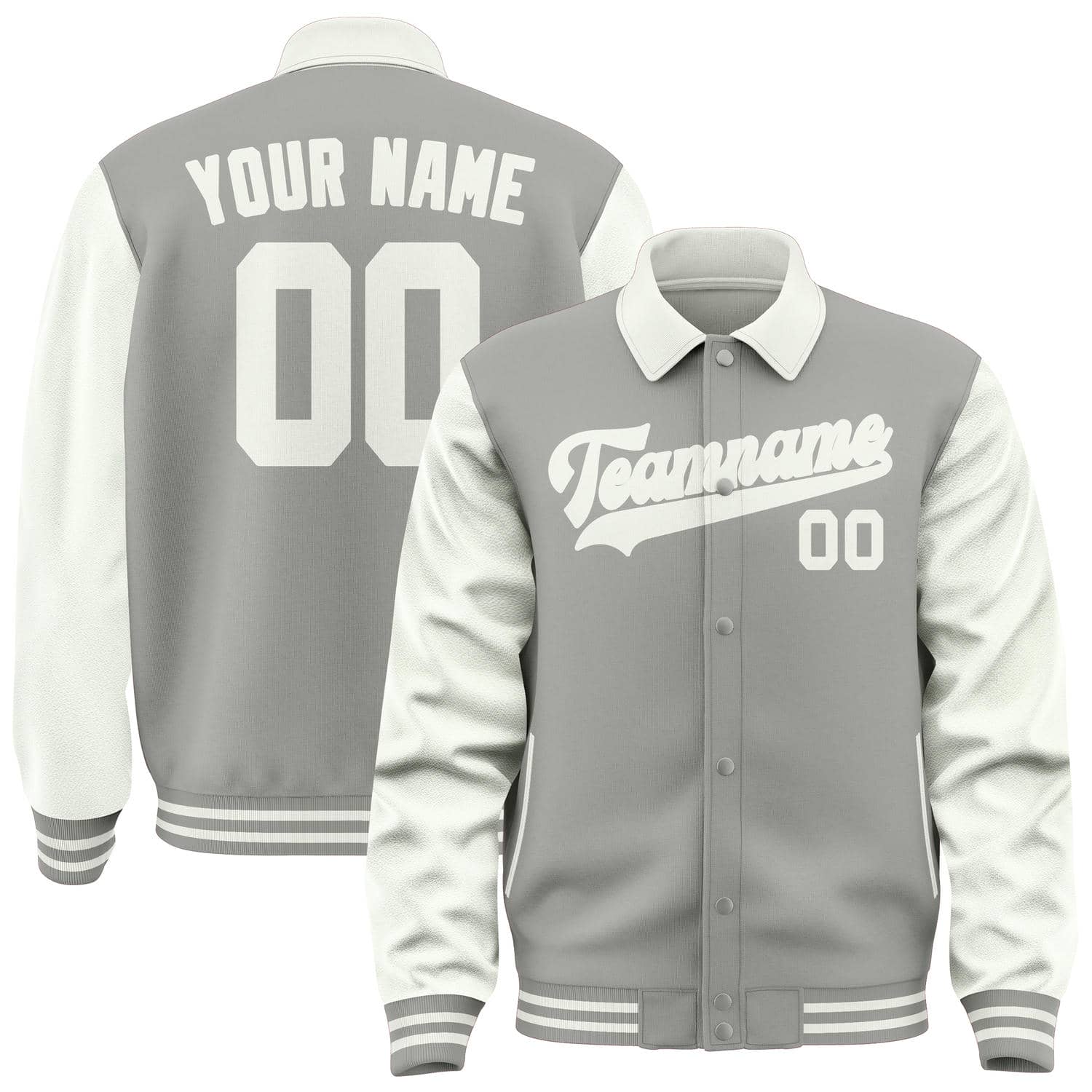 Maßgeschneidertes Grau Weiß Jacke JA040418041817181817