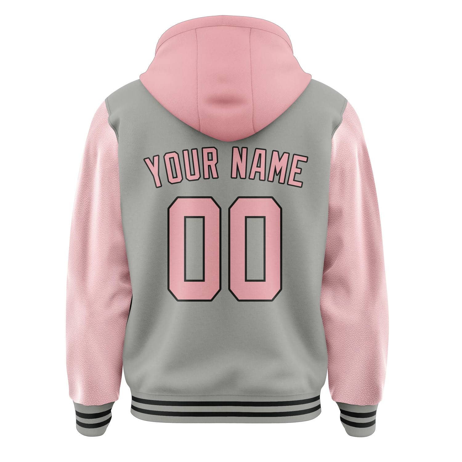Maßgeschneidertes Grau Rosa Jacke
