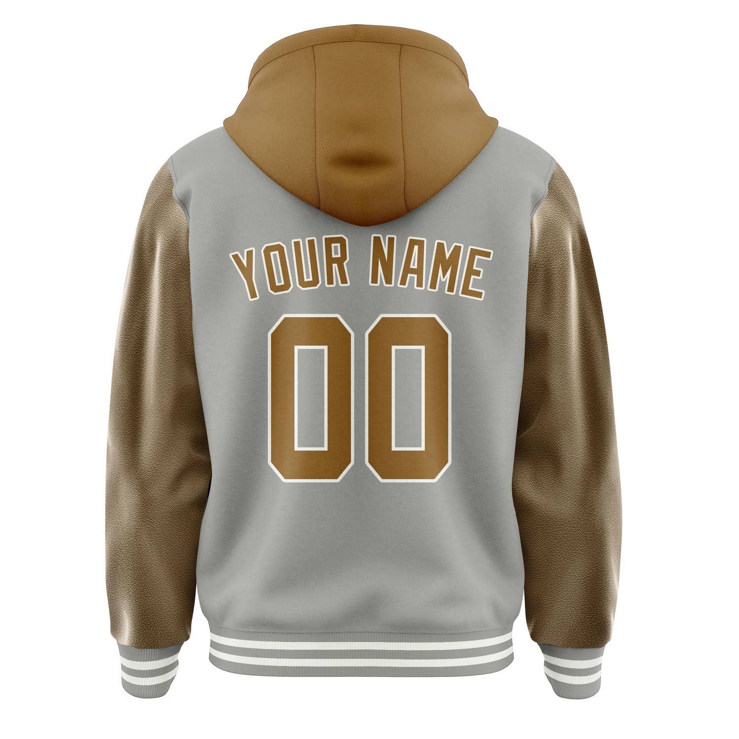 Maßgeschneidertes Grau Khaki Jacke