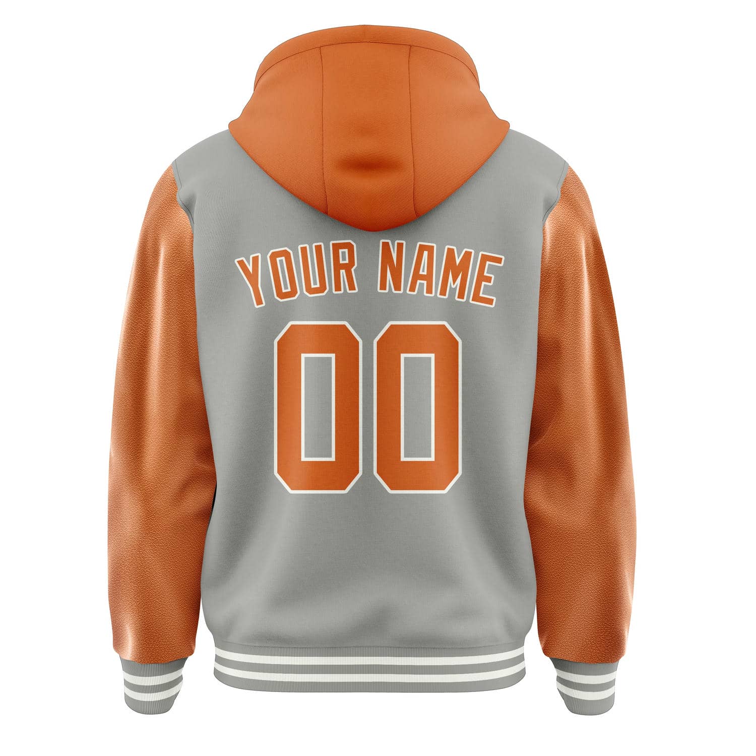 Maßgeschneidertes Grau Orange Jacke