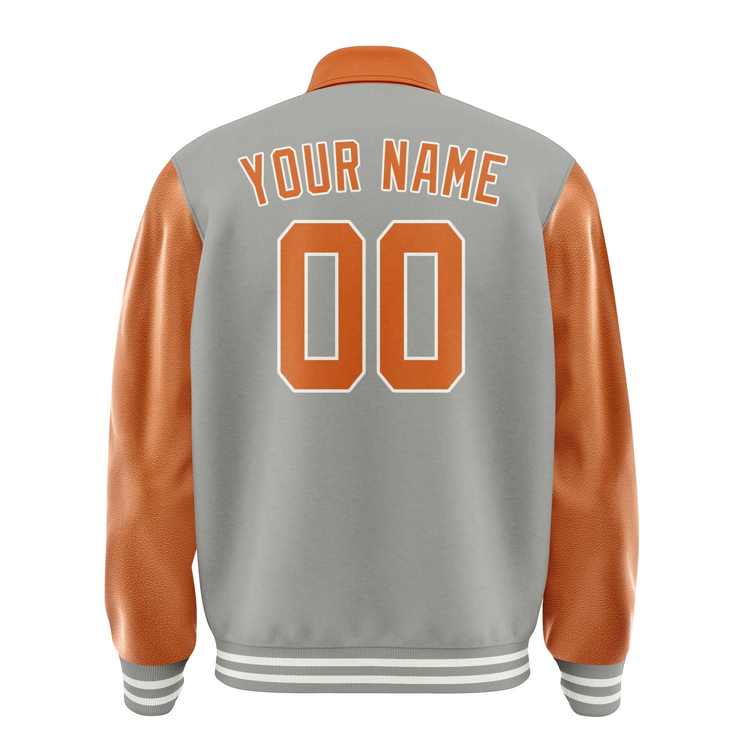Maßgeschneidertes Grau Orange Jacke