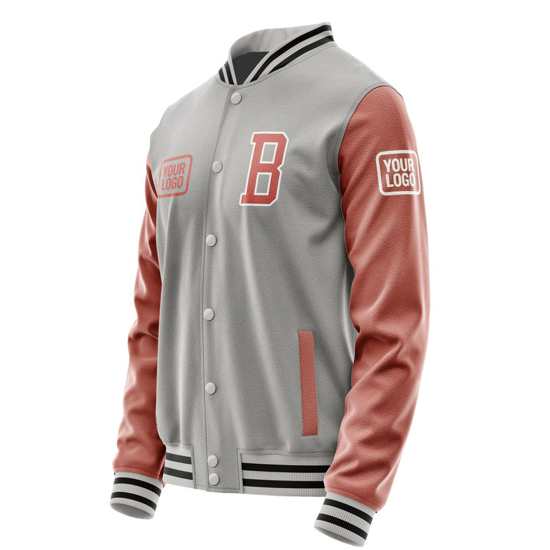 Maßgeschneidertes Grau Kupferrose Jacke JA040429041718292918