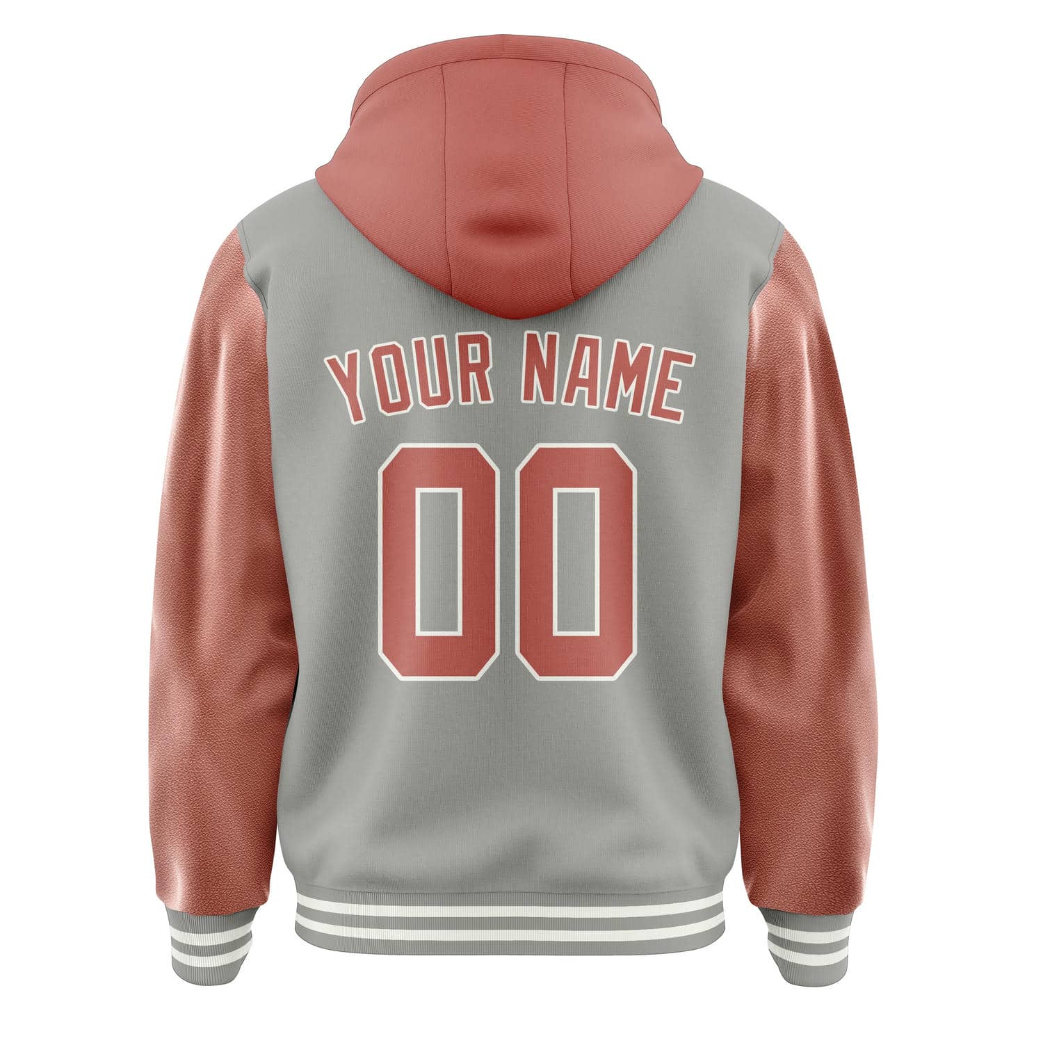 Maßgeschneidertes Grau Kupferrose Jacke