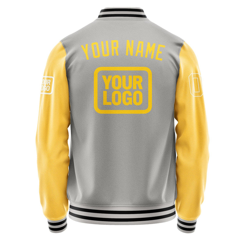 Maßgeschneidertes Grau Gold Jacke JA040430041718303018