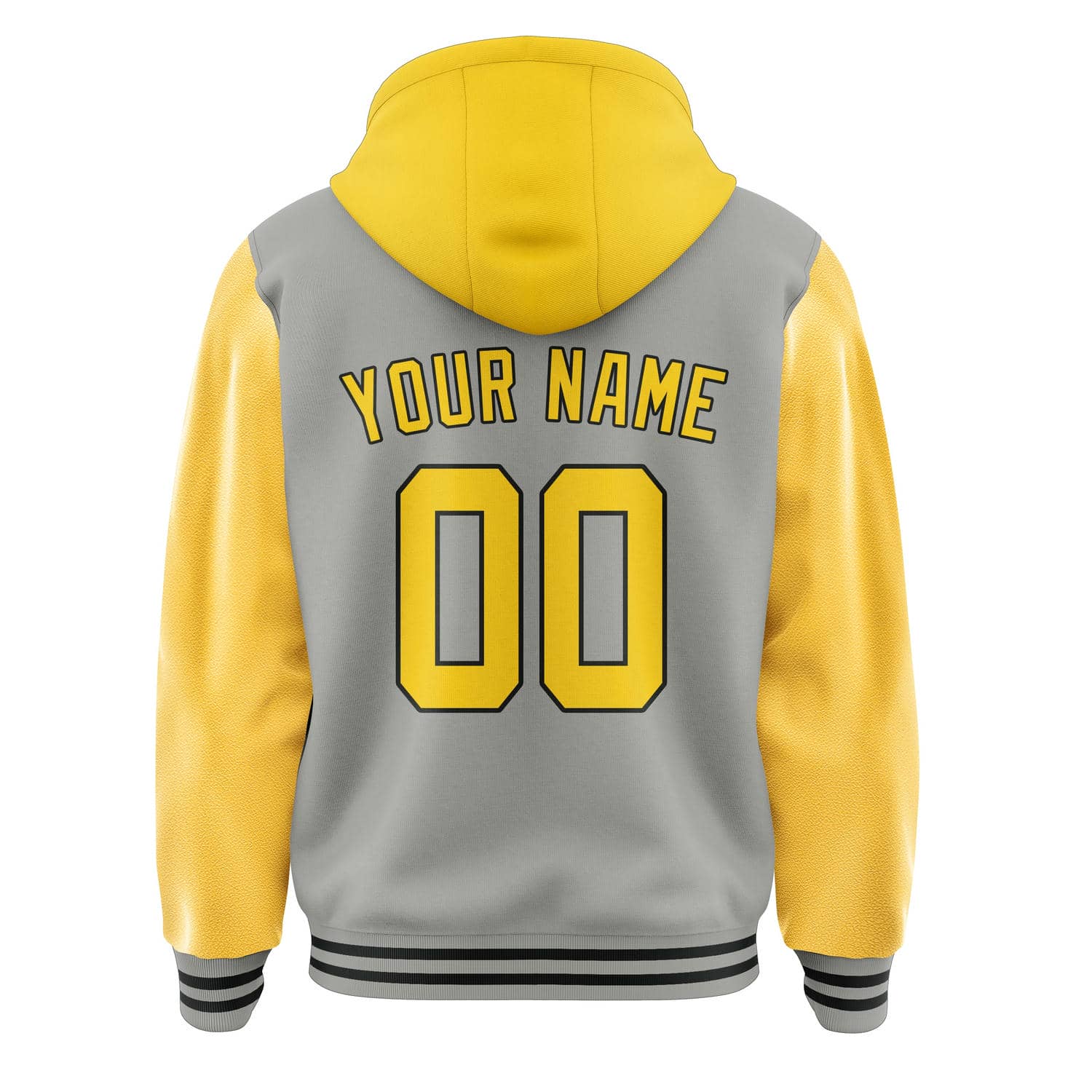Maßgeschneidertes Grau Gold Jacke