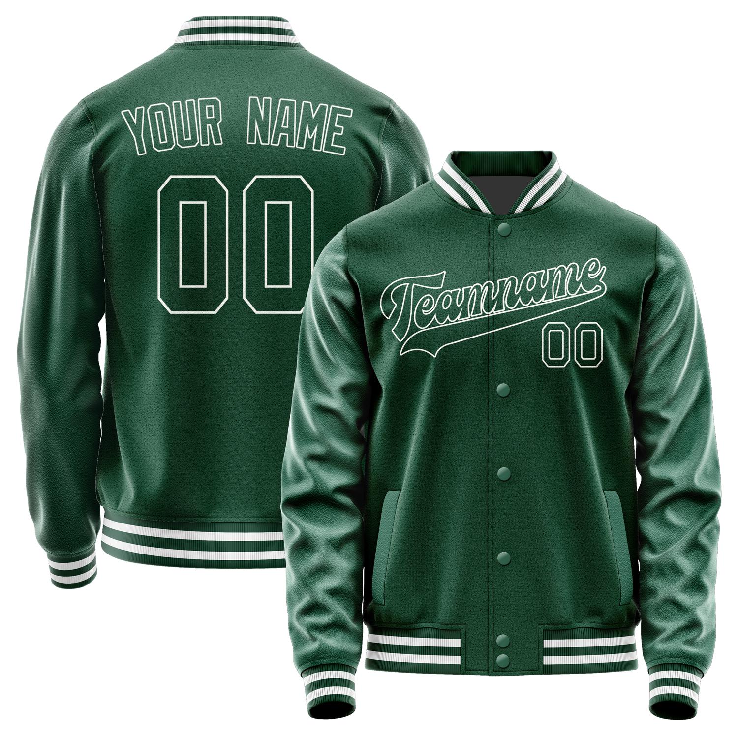 Maßgeschneidertes Moosgrün Moosgrün Jacke JA0505050518B31805