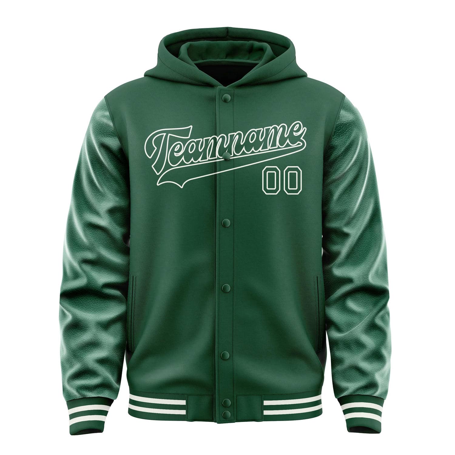 Maßgeschneidertes Moosgrün Moosgrün Jacke