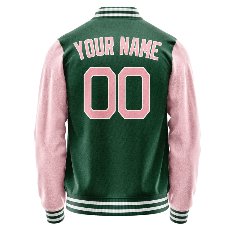 Maßgeschneidertes Moosgrün Rosa Jacke JA0505210518B21821