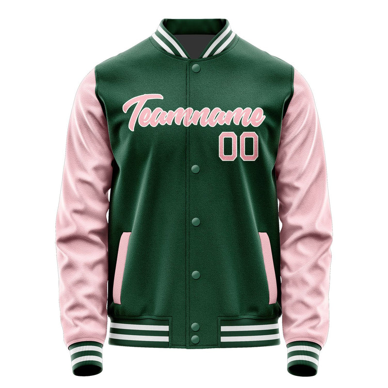 Maßgeschneidertes Moosgrün Rosa Jacke JA0505210518B21821