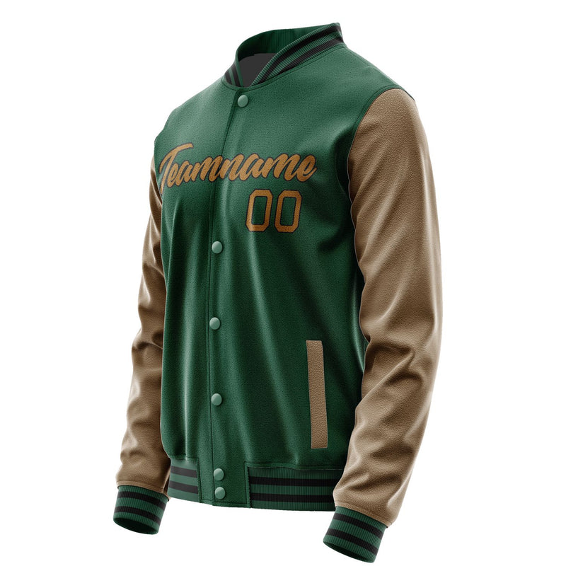 Maßgeschneidertes Moosgrün Khaki Jacke JA0505220517B21722