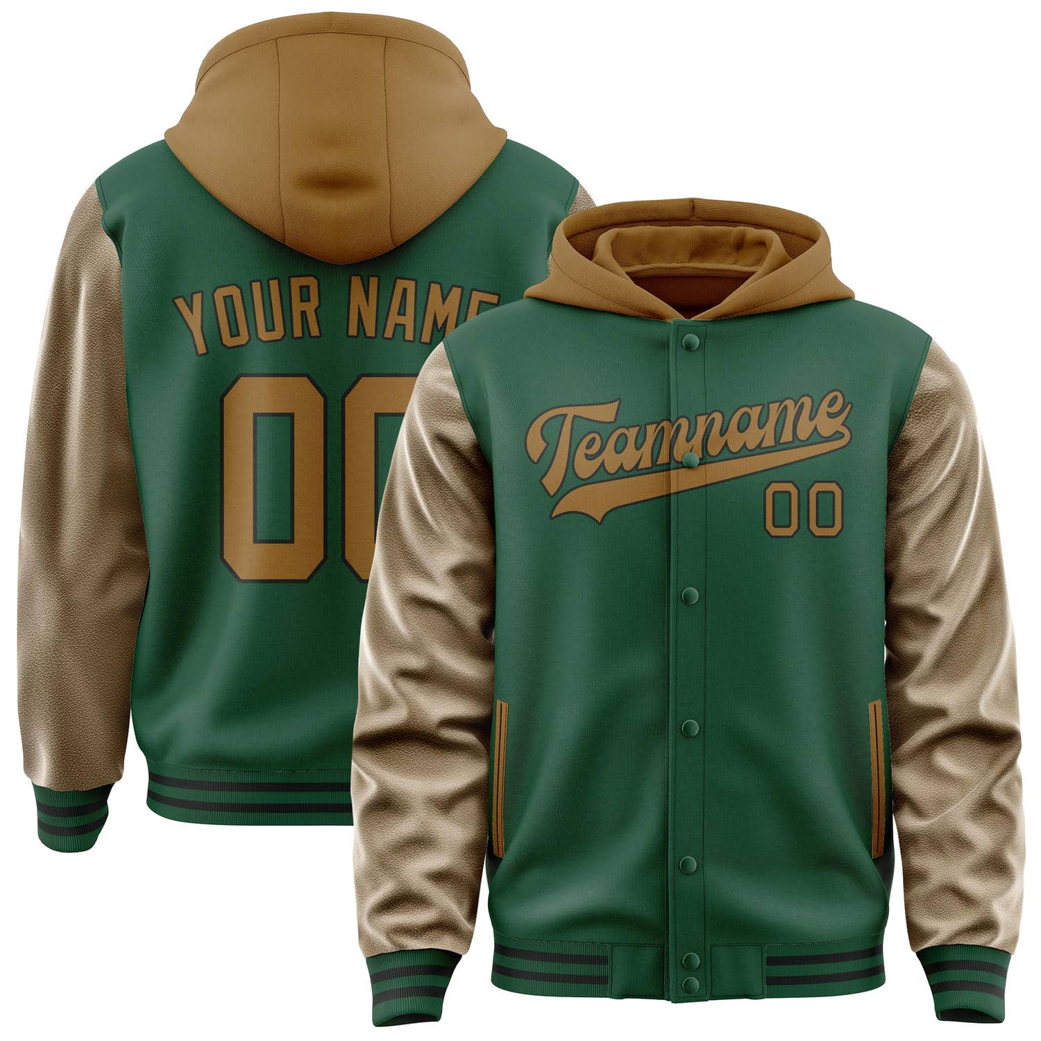Maßgeschneidertes Moosgrün Khaki Jacke JA050522051718222218