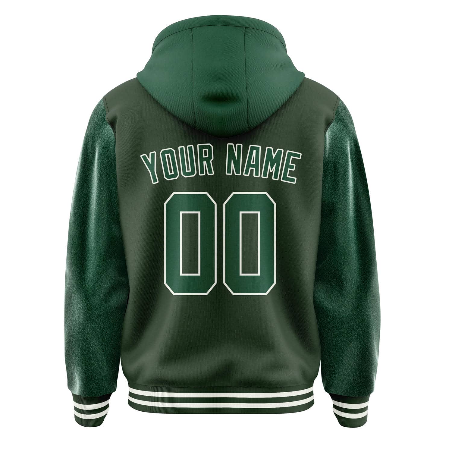 Maßgeschneidertes Tannengrün Moosgrün Jacke