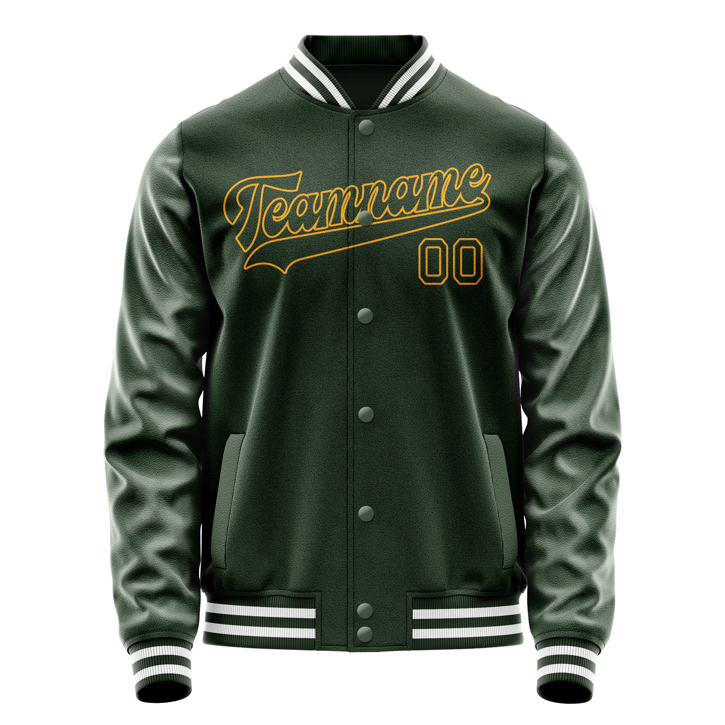 Maßgeschneidertes Grün Gold Jacke