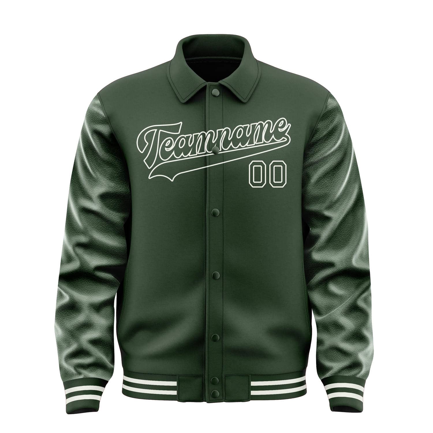 Maßgeschneidertes Tannengrün Tannengrün Jacke