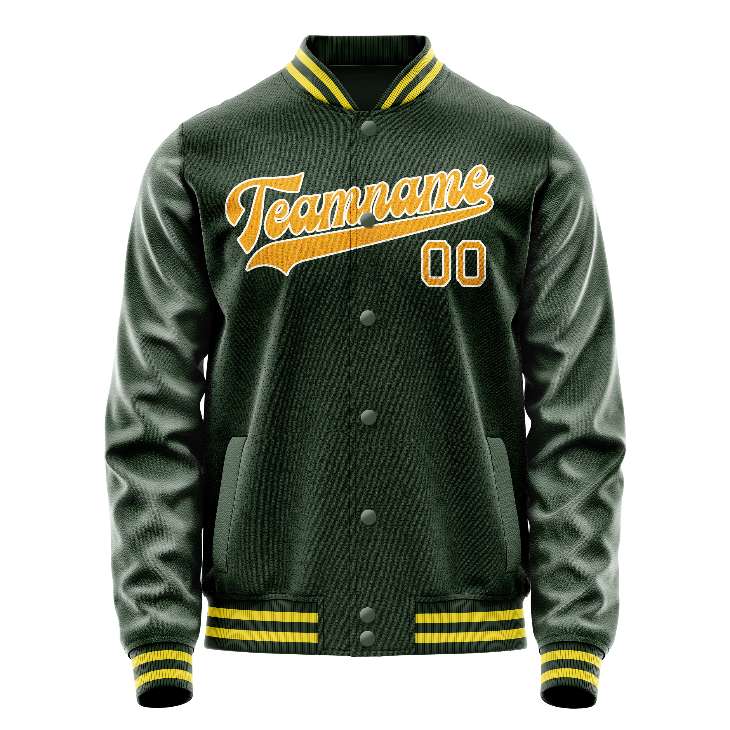 Maßgeschneidertes Grün Gold Jacke