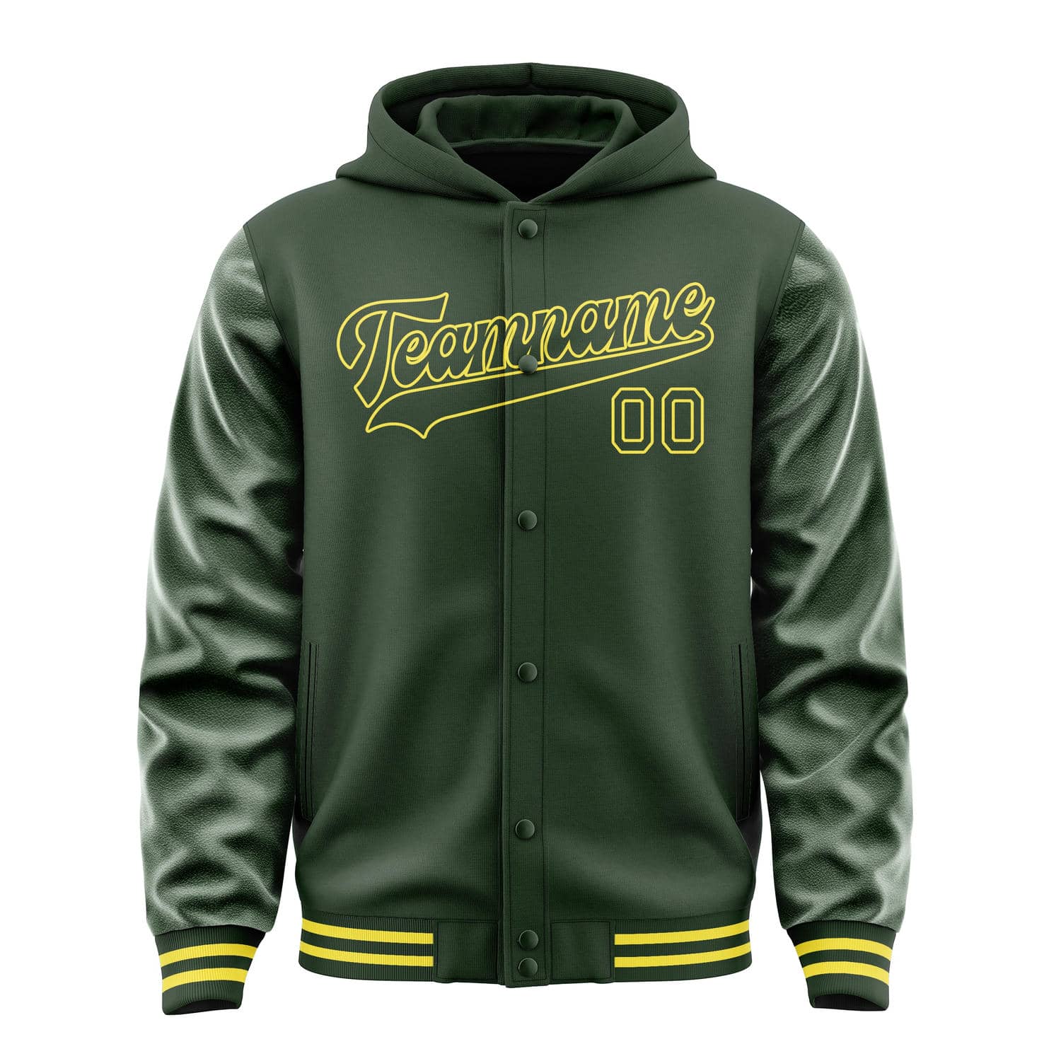 Maßgeschneidertes Tannengrün Tannengrün Jacke