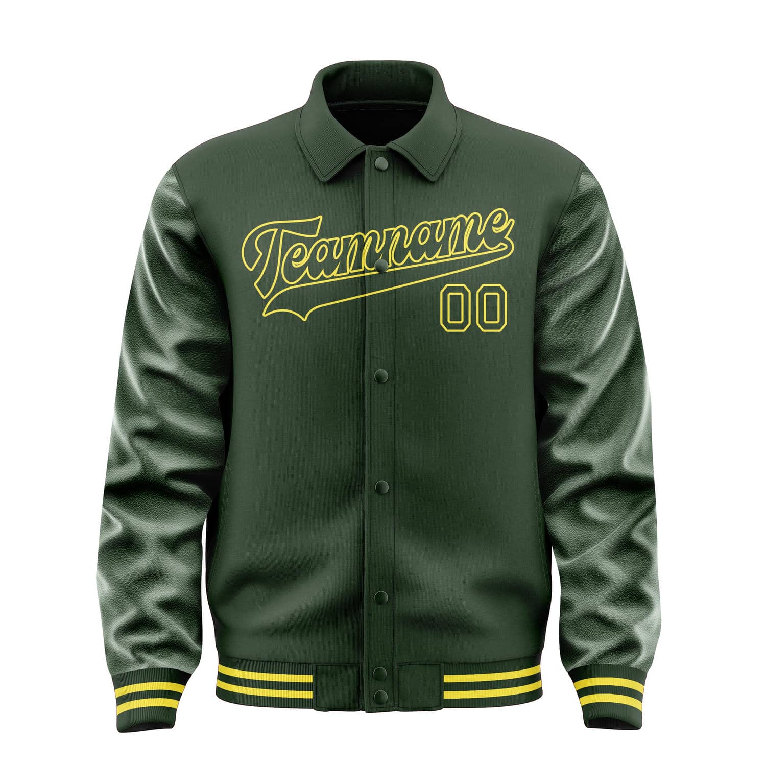 Maßgeschneidertes Tannengrün Tannengrün Jacke